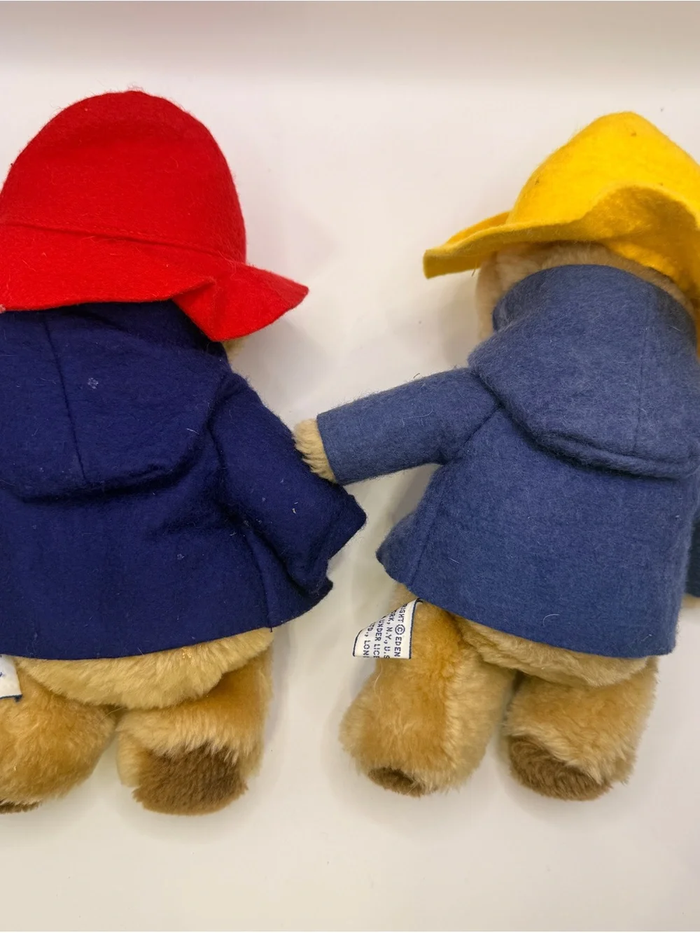 2 Paddington Bear Plushy 1981 Eden Toys 10